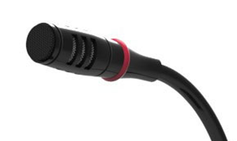 Микрофон с LED индикатором на гибком основании 410 мм Vissonic VIS-M410